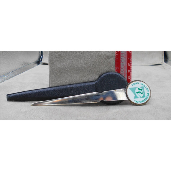 Penn Valley Printing Vintage Letter Opener Advertising w/Case Bucks County PA - Picture 4 of 5
